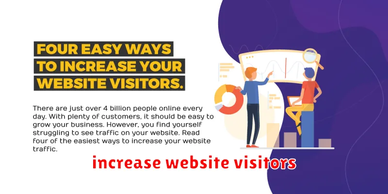 increase website visitors